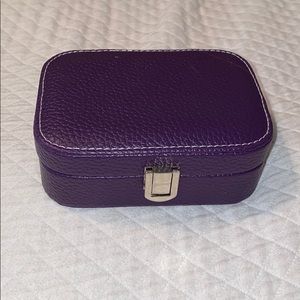 New Faux Leather Jewelry Travel Case